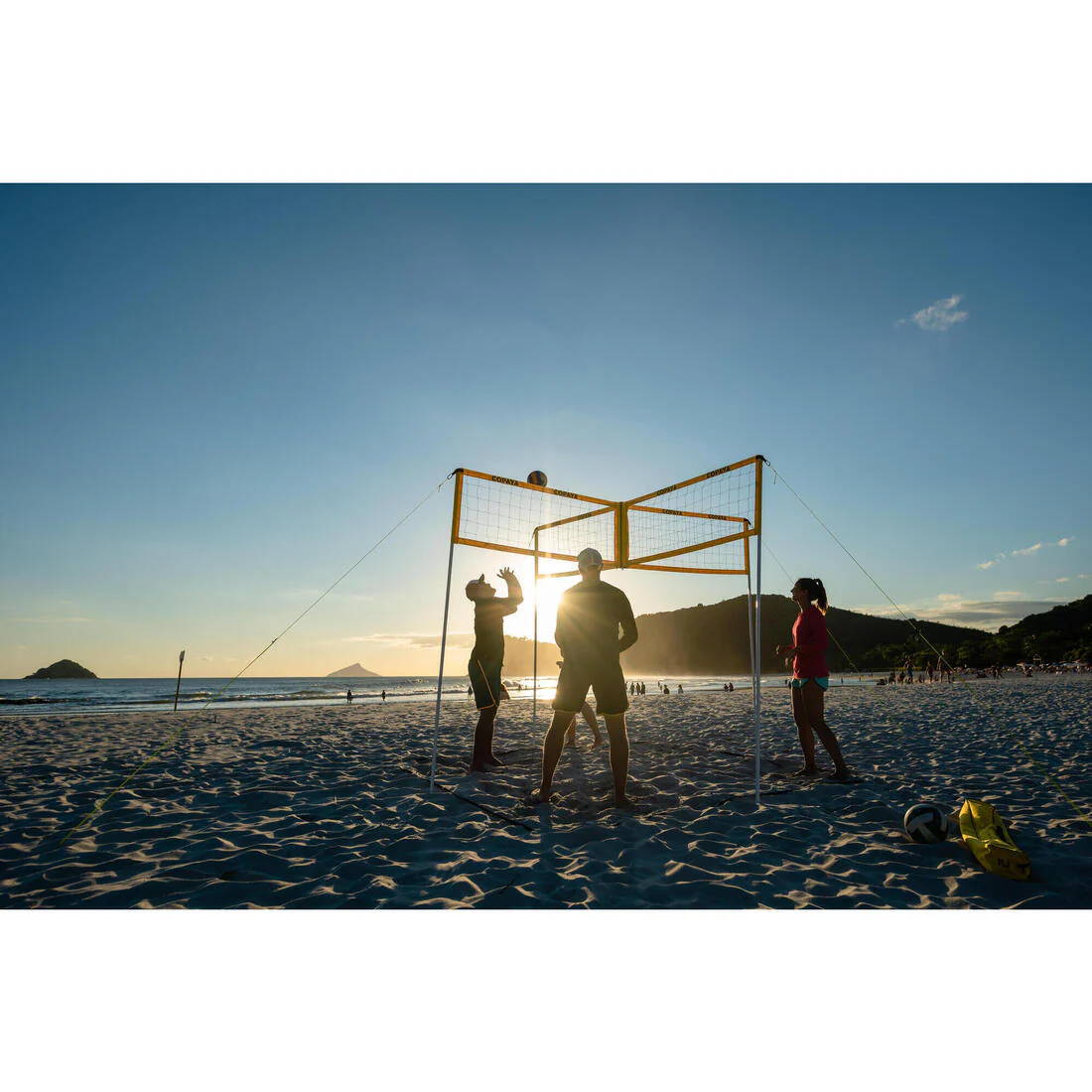 Beach Volleyball Set (Net and Posts) Multinet - Image 12