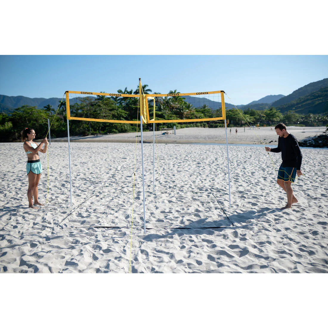 Beach Volleyball Set (Net and Posts) Multinet - Image 15