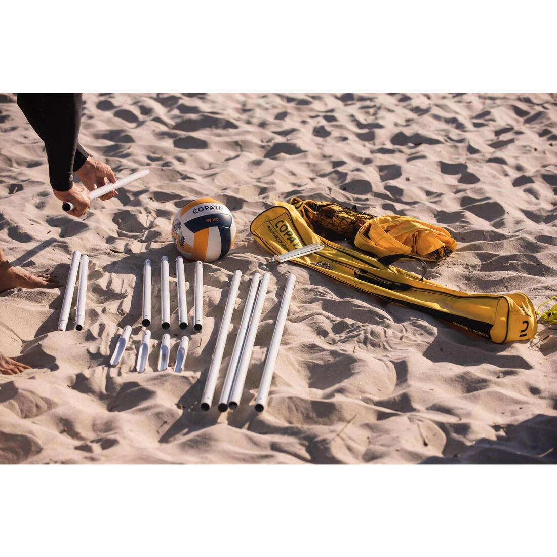 Beach Volleyball Set (Net and Posts) Multinet - Image 16