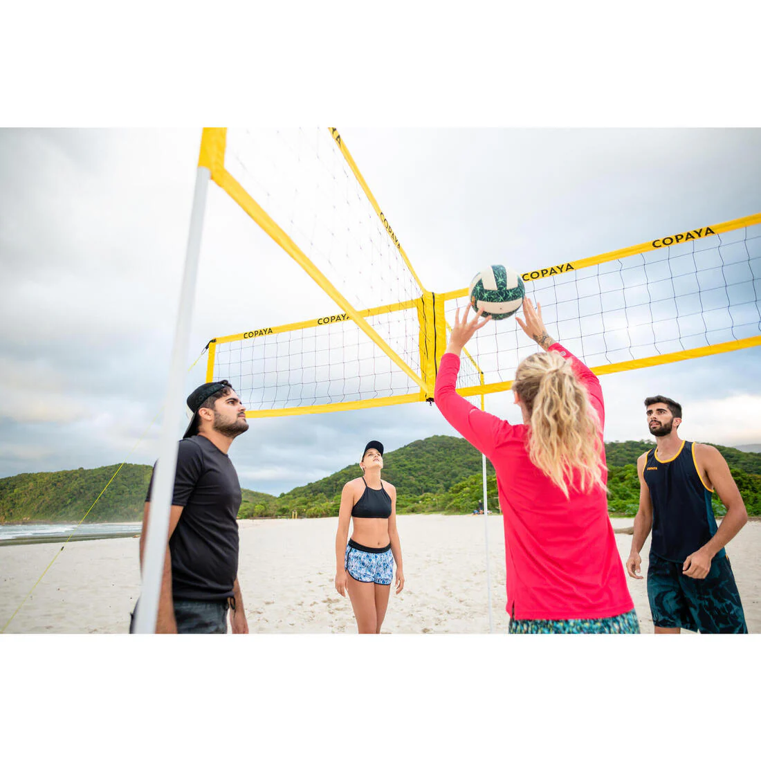Beach Volleyball Set (Net and Posts) Multinet - Image 19