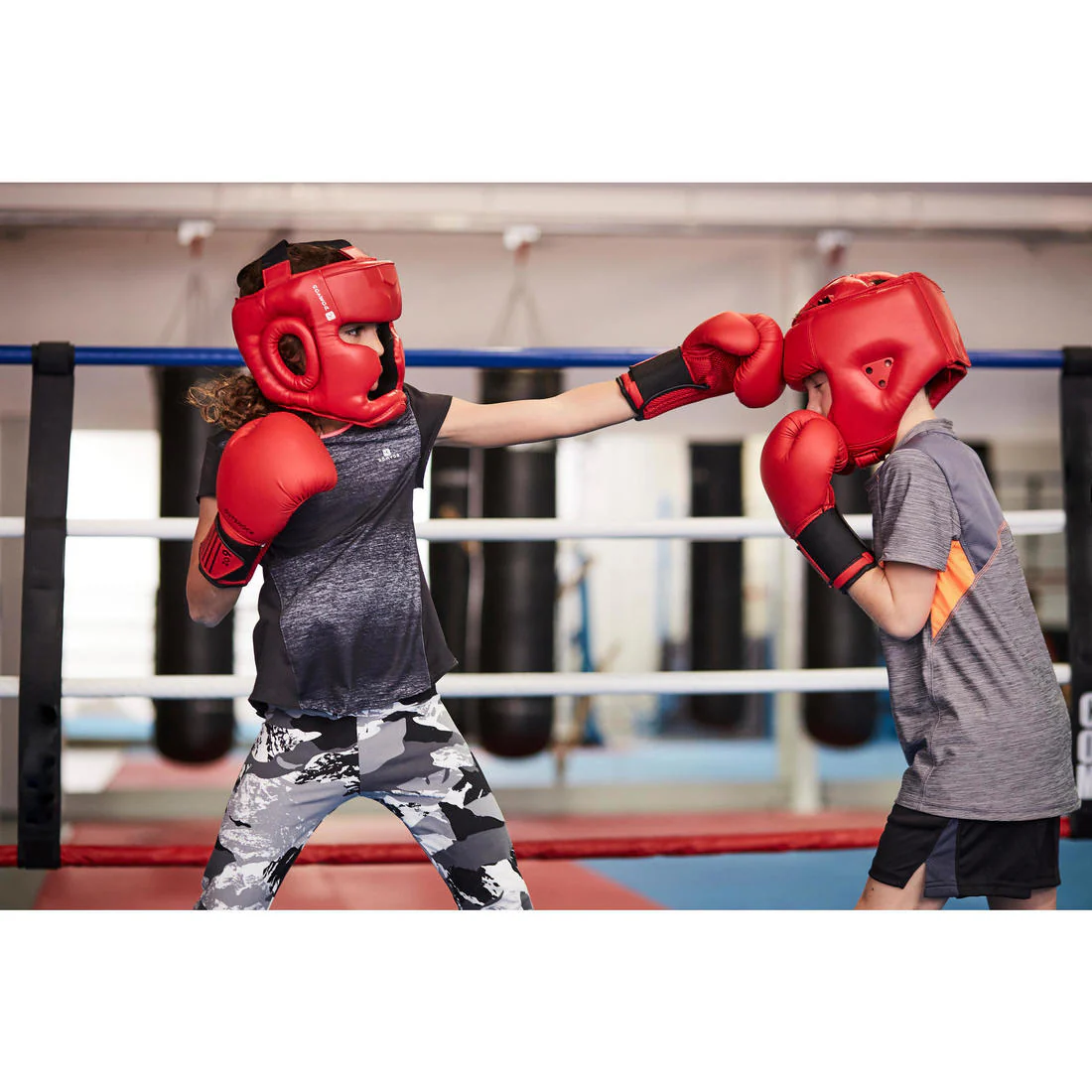 Beginner Boxing Gloves 100 - Red - Image 22