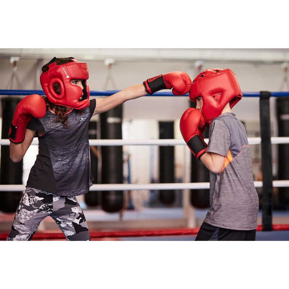 Beginner Boxing Gloves 100 - Red - Image 23