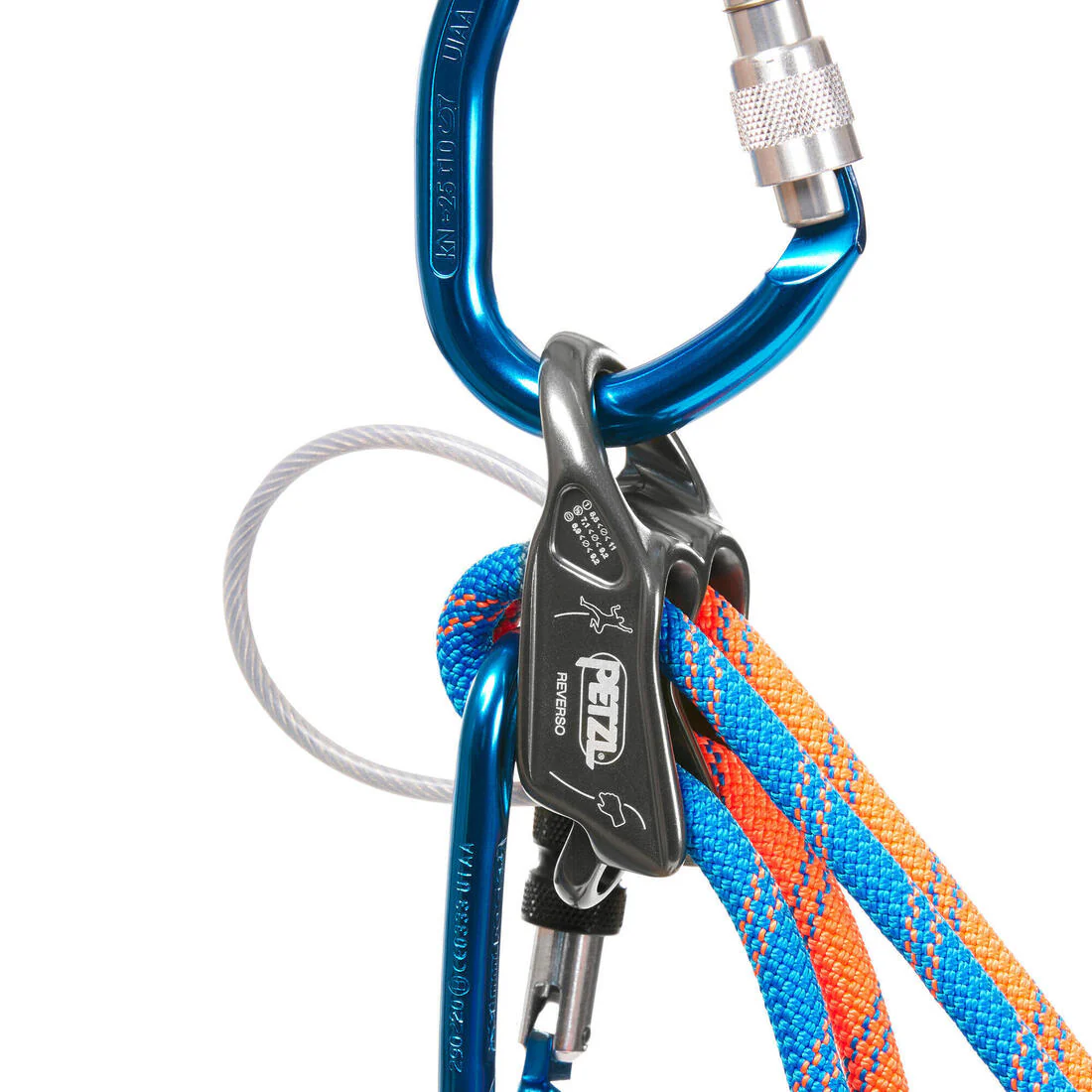 BELAY-RAPPEL SYSTEM - REVERSO GREY - Image 3