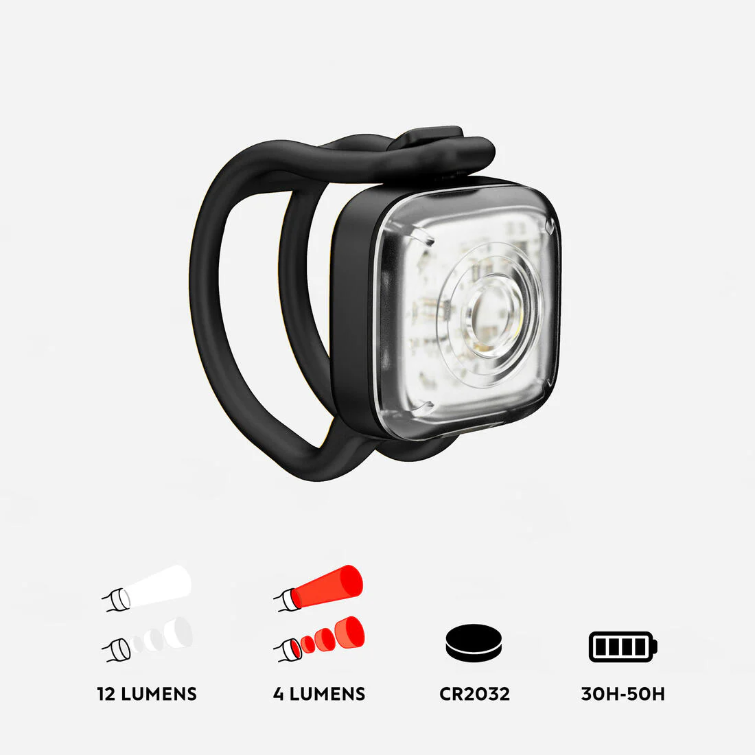 Bike Light - Battery Powered Front/Rear - Image 5