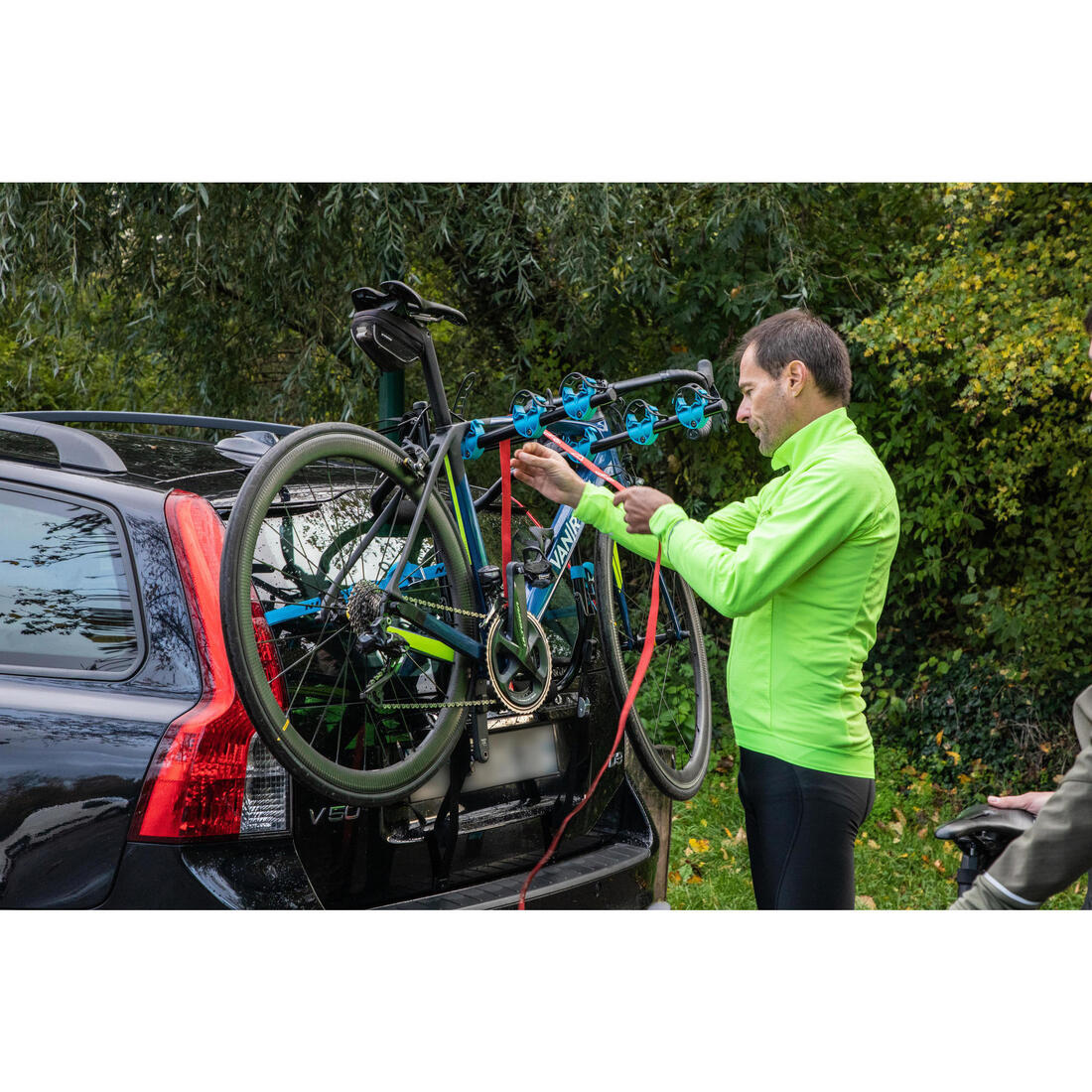 Boot Car Bike Rack Btwin 300 2/3 Bikes - Image 8