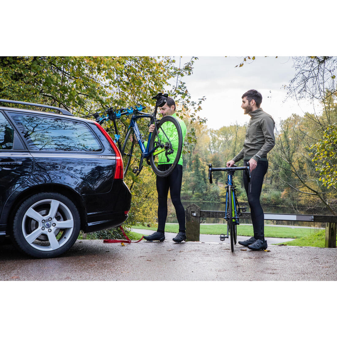 Boot Car Bike Rack Btwin 300 2/3 Bikes - Image 9