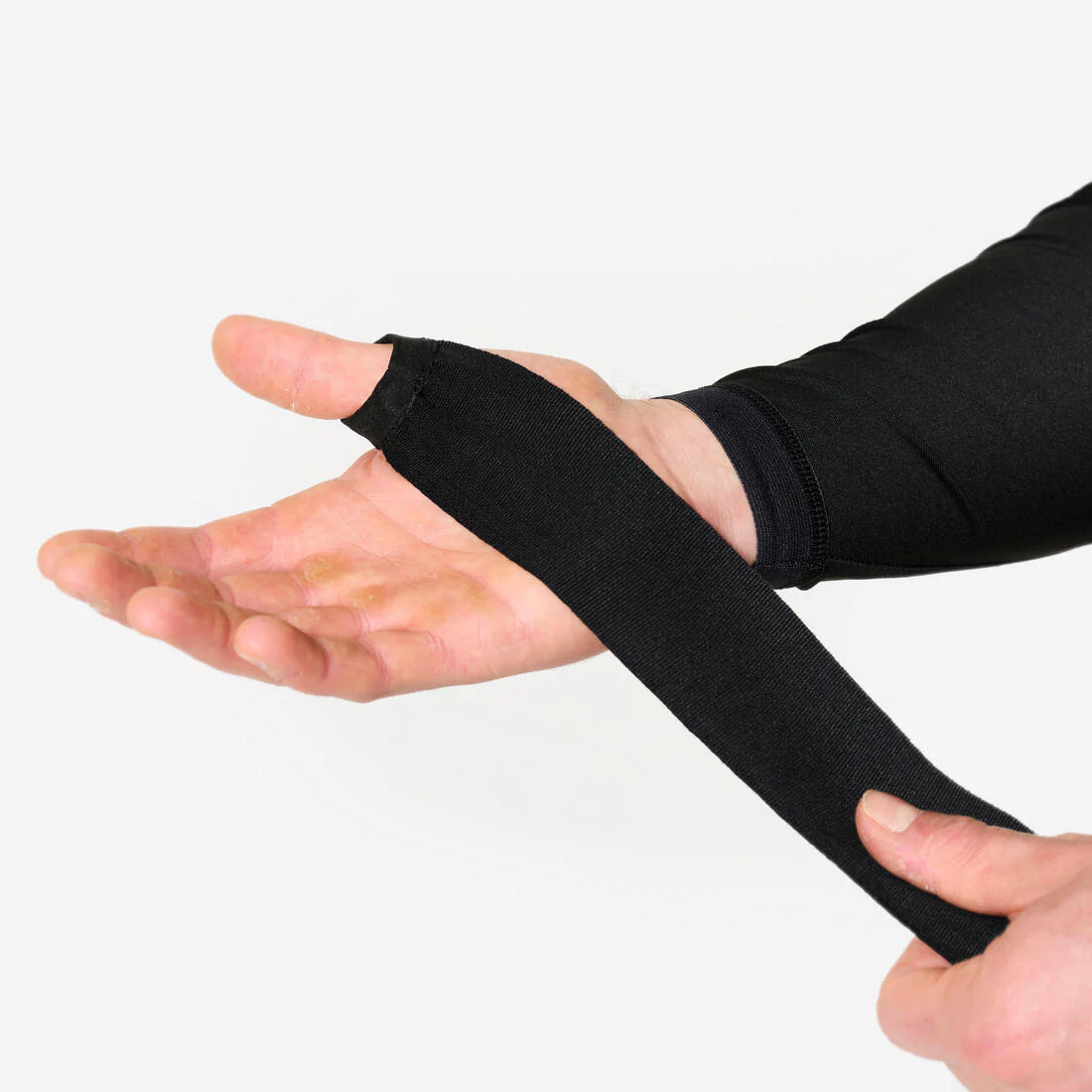 Boxing Wraps 4.5 m - Green/Black - Image 3