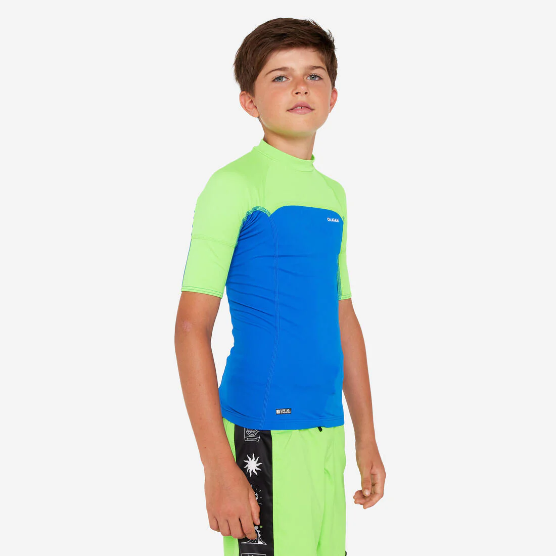 Boy’s short-sleeved anti-UV T-shirt - 500 Camo - Image 3