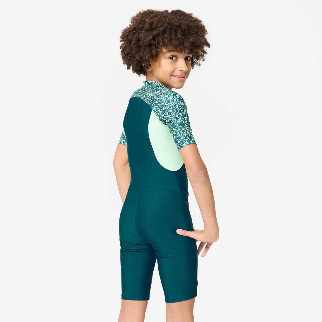 Boy’s Wetsuit Shorty 100 Short Sleeve - Image 5