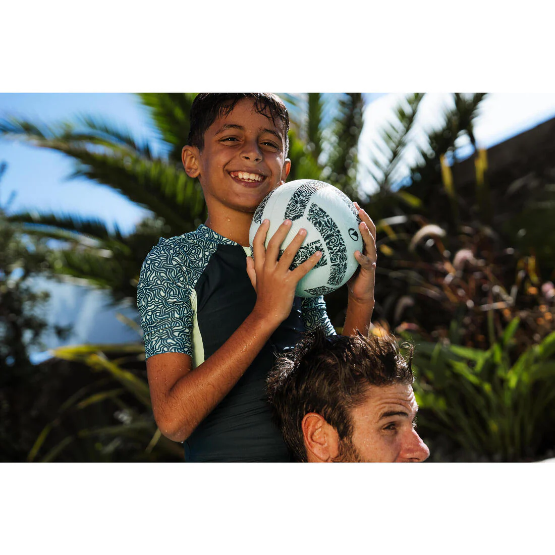 Boy’s Wetsuit Shorty 100 Short Sleeve - Image 9