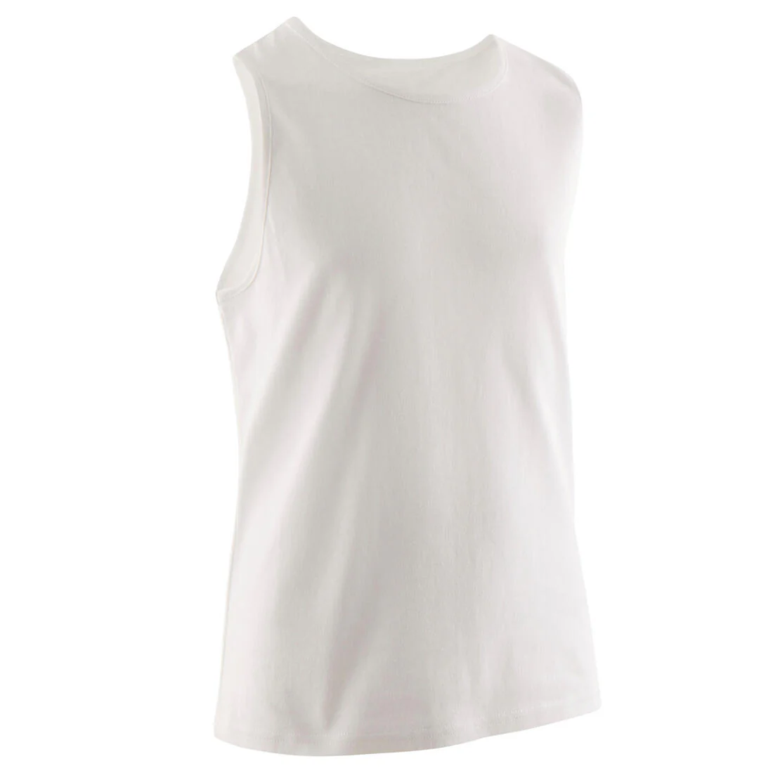 Boys' Cotton Basic Tank Top - White