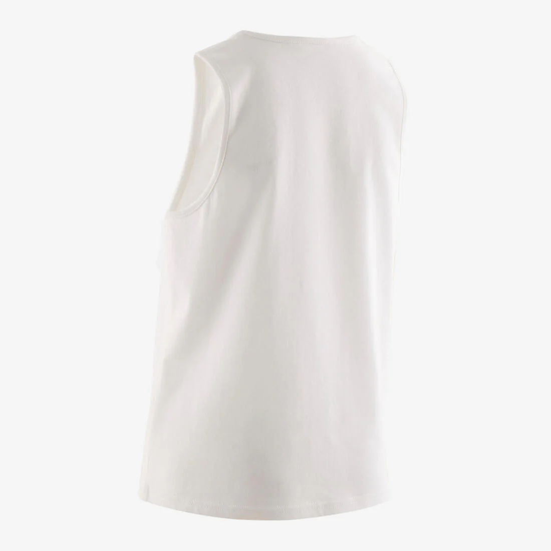 Boys' Cotton Basic Tank Top - White - Image 3