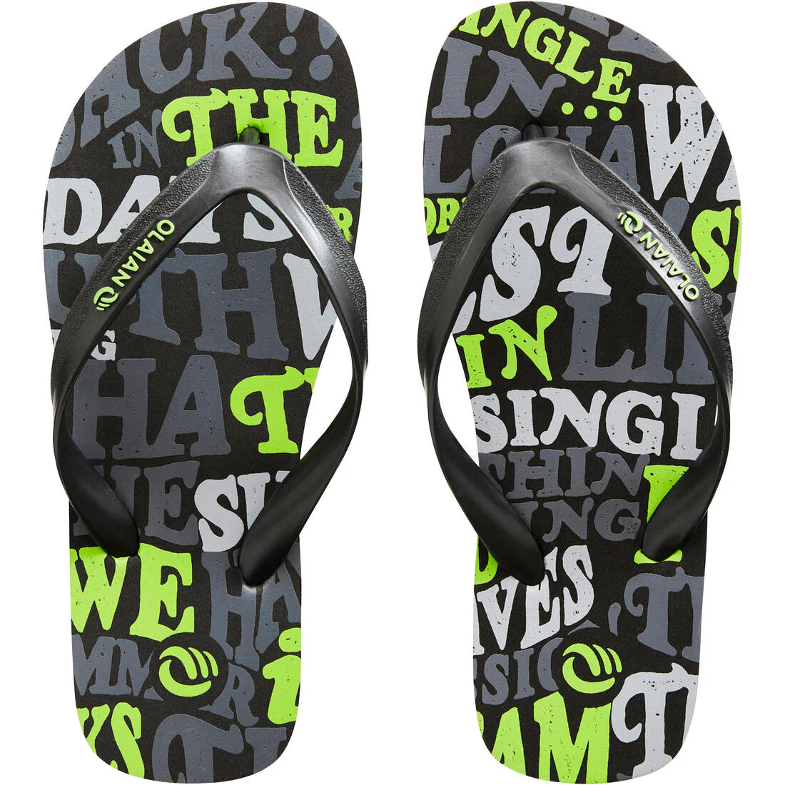 Boys’ Flip-Flops - 120 - Words - Image 8