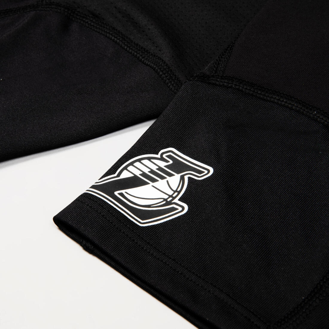 Boys'/Girls' Capri Basketball Leggings - Black/NBA Los Angeles Lakers - Image 4