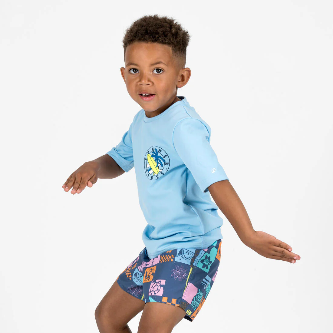 Boys’ swim shorts -100 shadow - Image 6