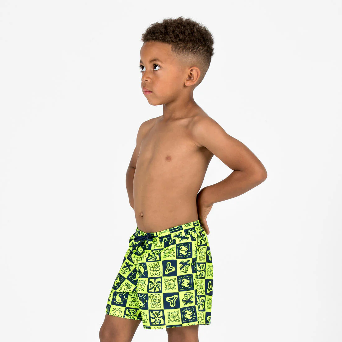 Boys’ swim shorts -100 shadow - Image 8