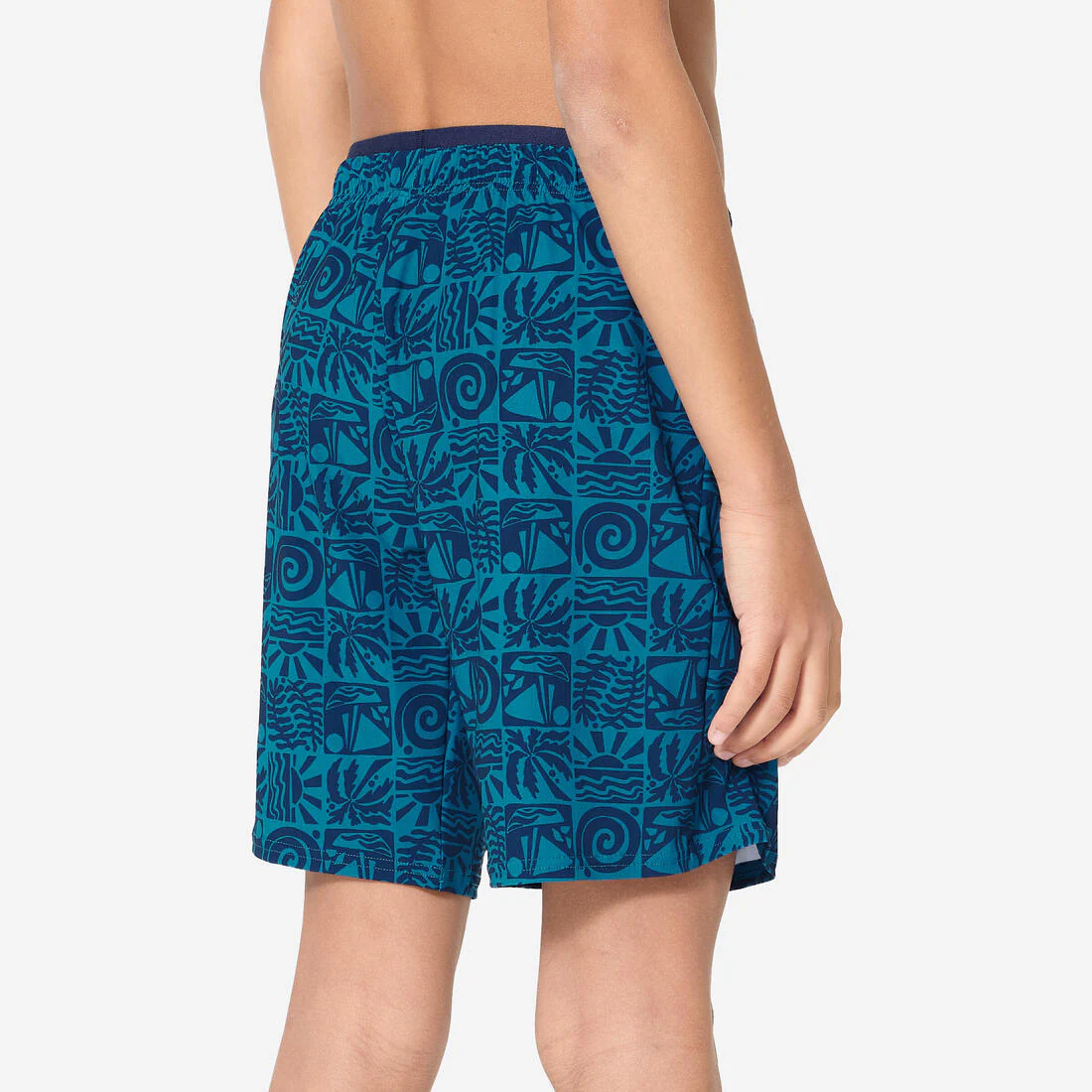Boys’ swimming long swim shorts - 100 Hotu - Image 4