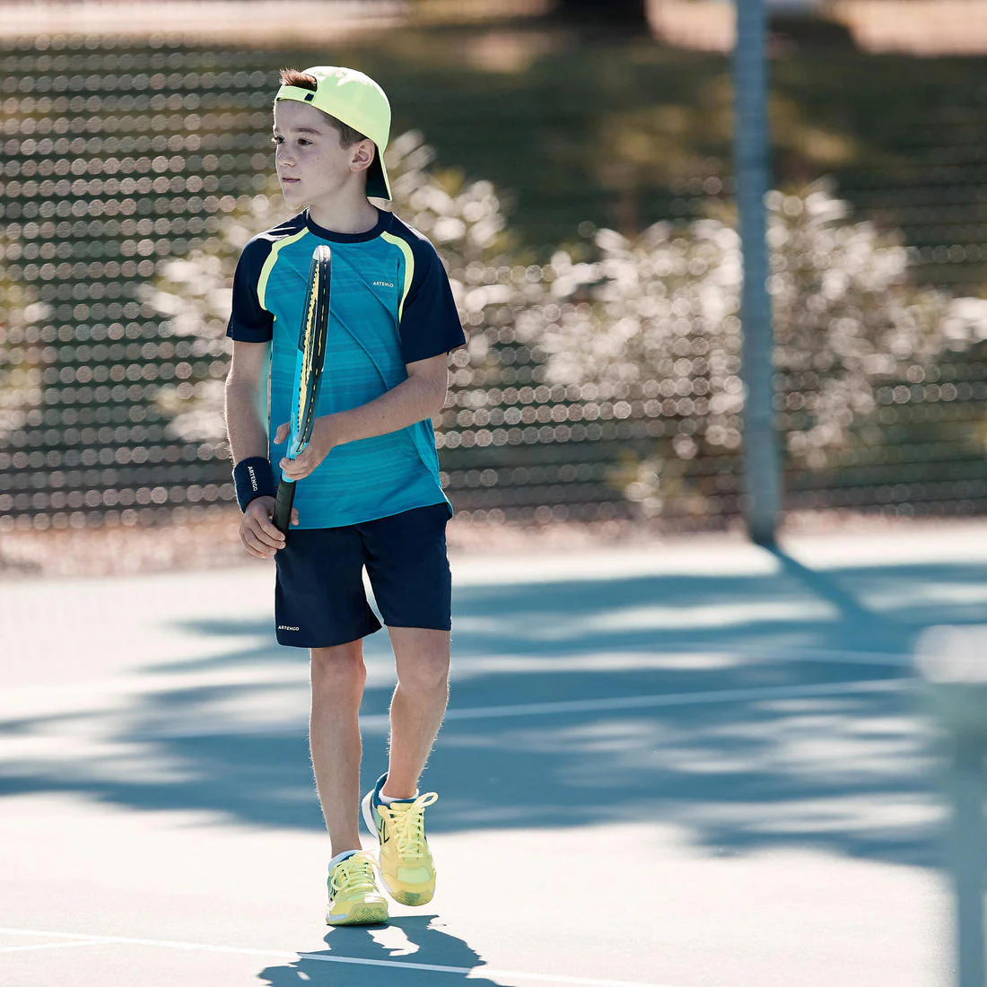 Boys' Tennis Shorts TSH500 - Navy Blue - Image 11