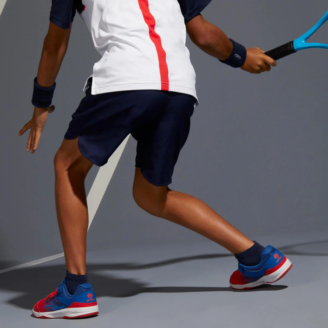 Boys' Tennis Shorts TSH500 - Navy Blue - Image 7