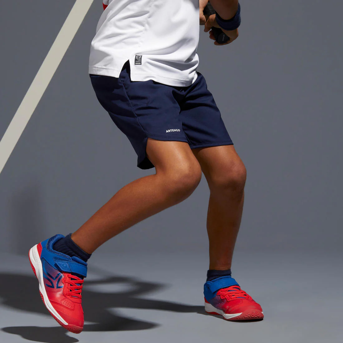Boys' Tennis Shorts TSH500 - Navy Blue - Image 9