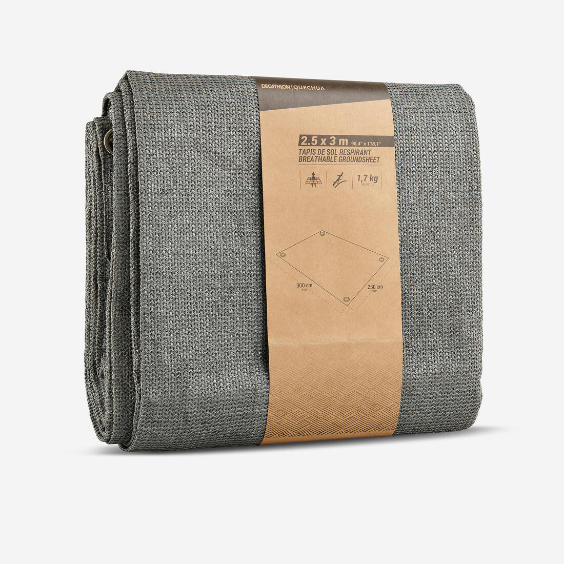 BREATHABLE GROUNDSHEET FOR TENTS AND CAMPING TRIPS | 3 x 2.5 METRES - Image 6