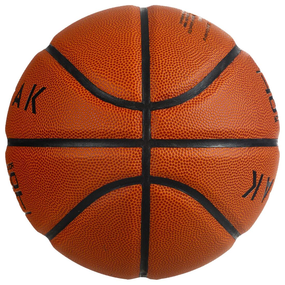 BT100 Kids' Size 5 Beginner Basketball, Under Age 10 - Orange - Image 2