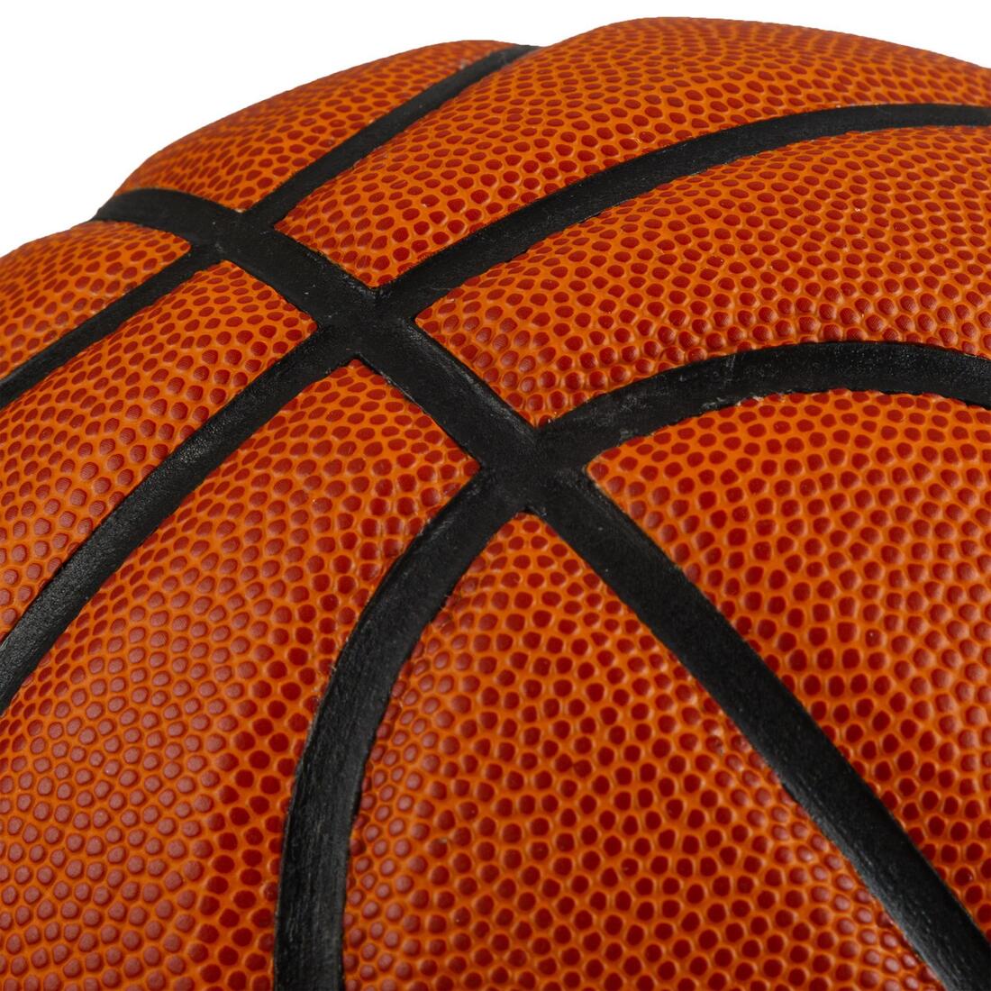 BT100 Kids' Size 5 Beginner Basketball, Under Age 10 - Orange - Image 4