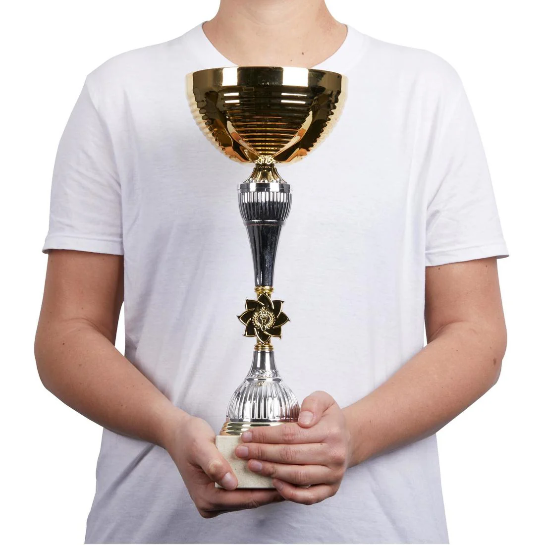 C900 Trophy 40cm - Gold/Silver - Image 2