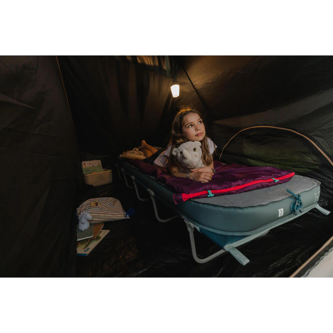 Camping Bed Basic Camp Bed 60 cm 1 Person - Image 2