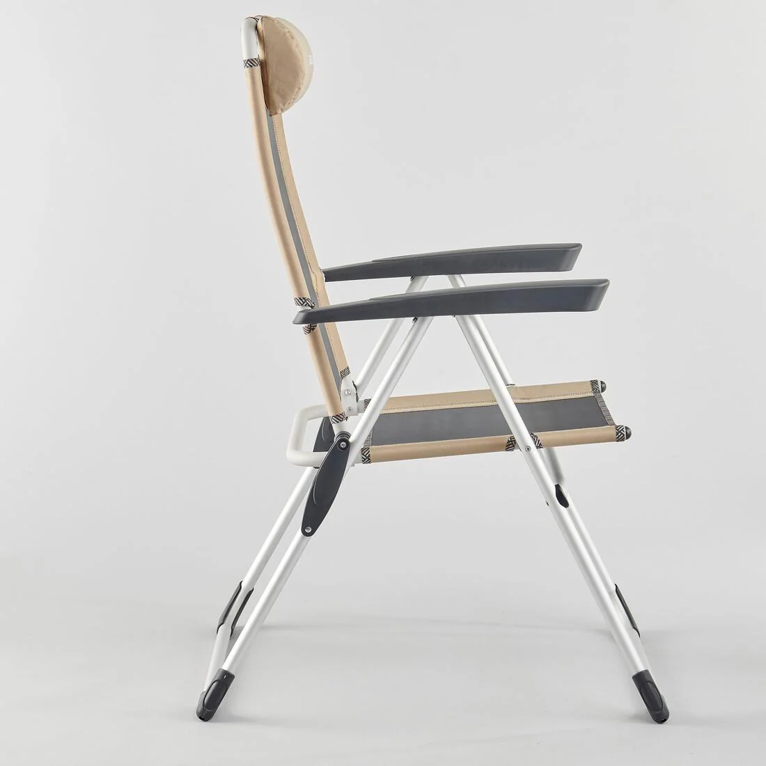 Camping Comfortable Reclining Folding Armchair - steel/aluminium - Image 4