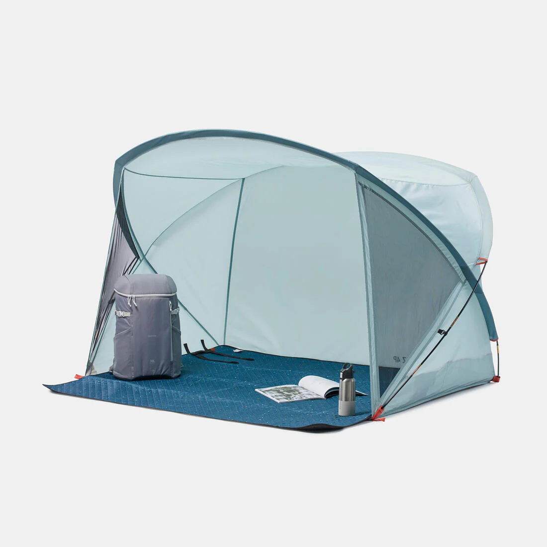 Camping Shelter with Poles - 4 person - Arpenaz 4P - Image 3