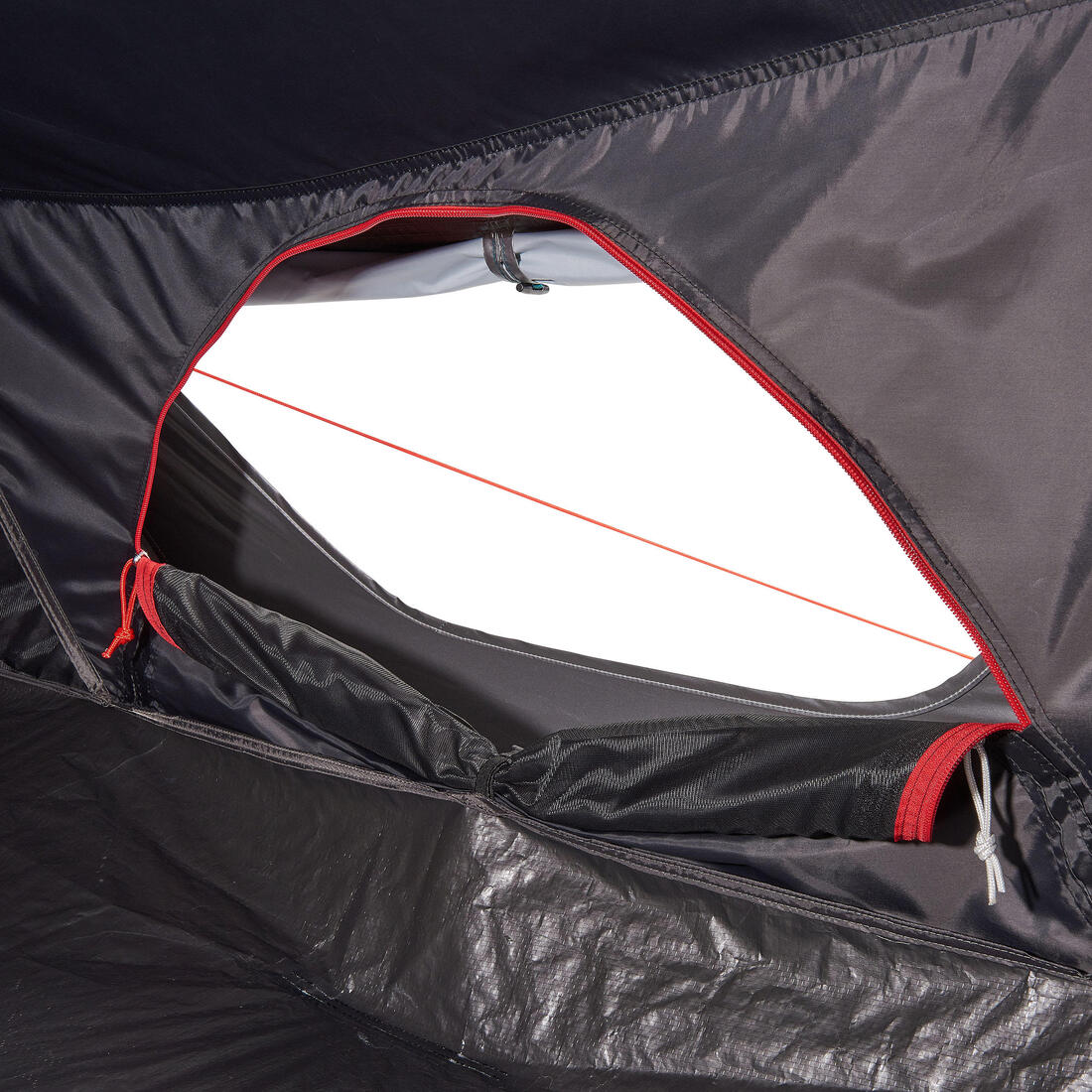 Camping tent - 2 SECONDS XL - 2-person - Fresh & Black - Image 17