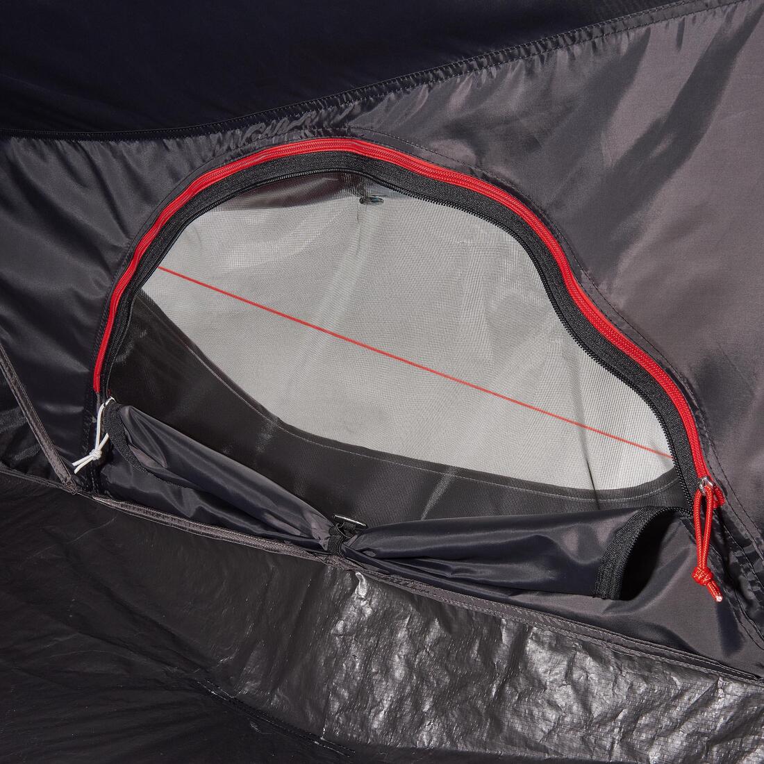 Camping tent - 2 SECONDS XL - 2-person - Fresh & Black - Image 18
