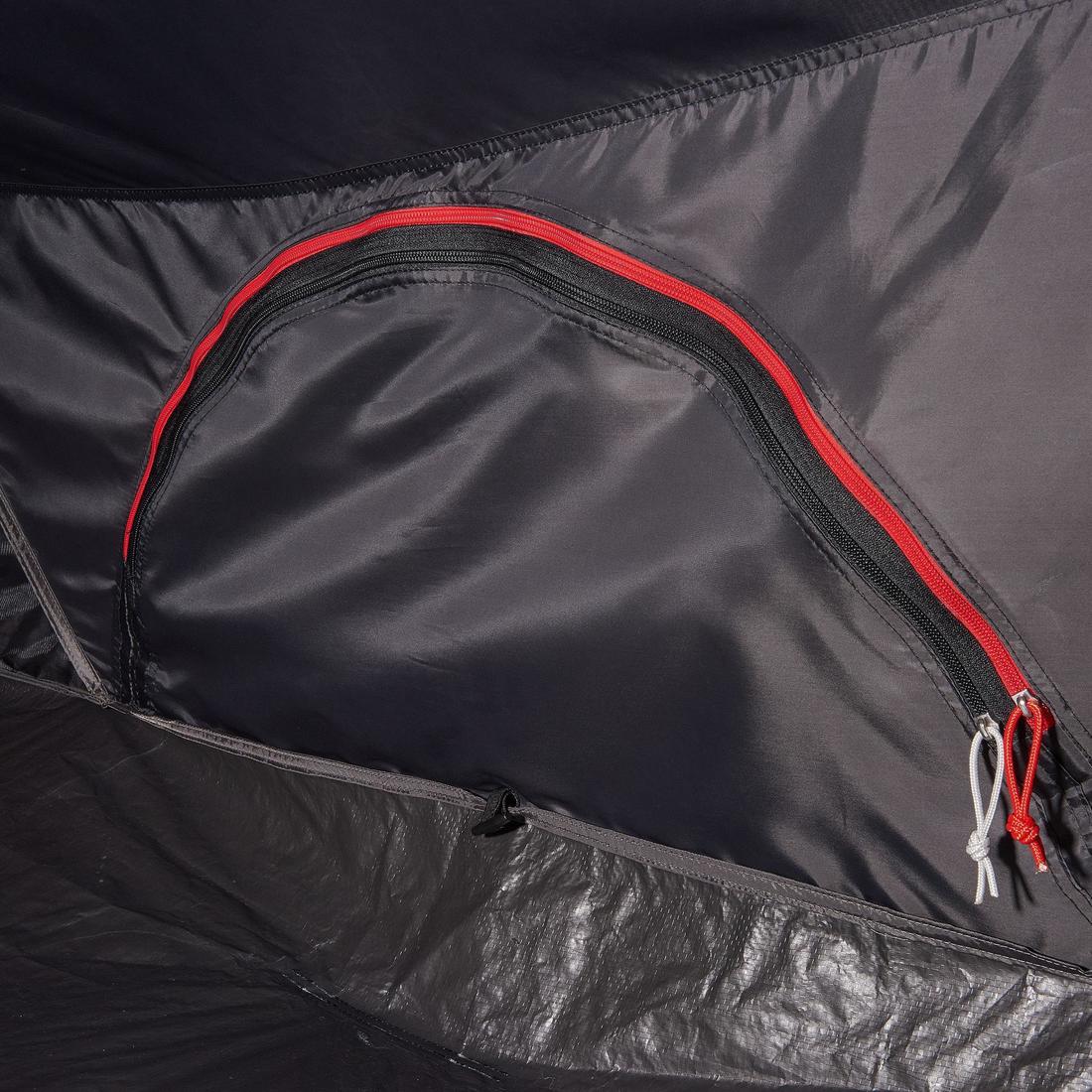 Camping tent - 2 SECONDS XL - 2-person - Fresh & Black - Image 19