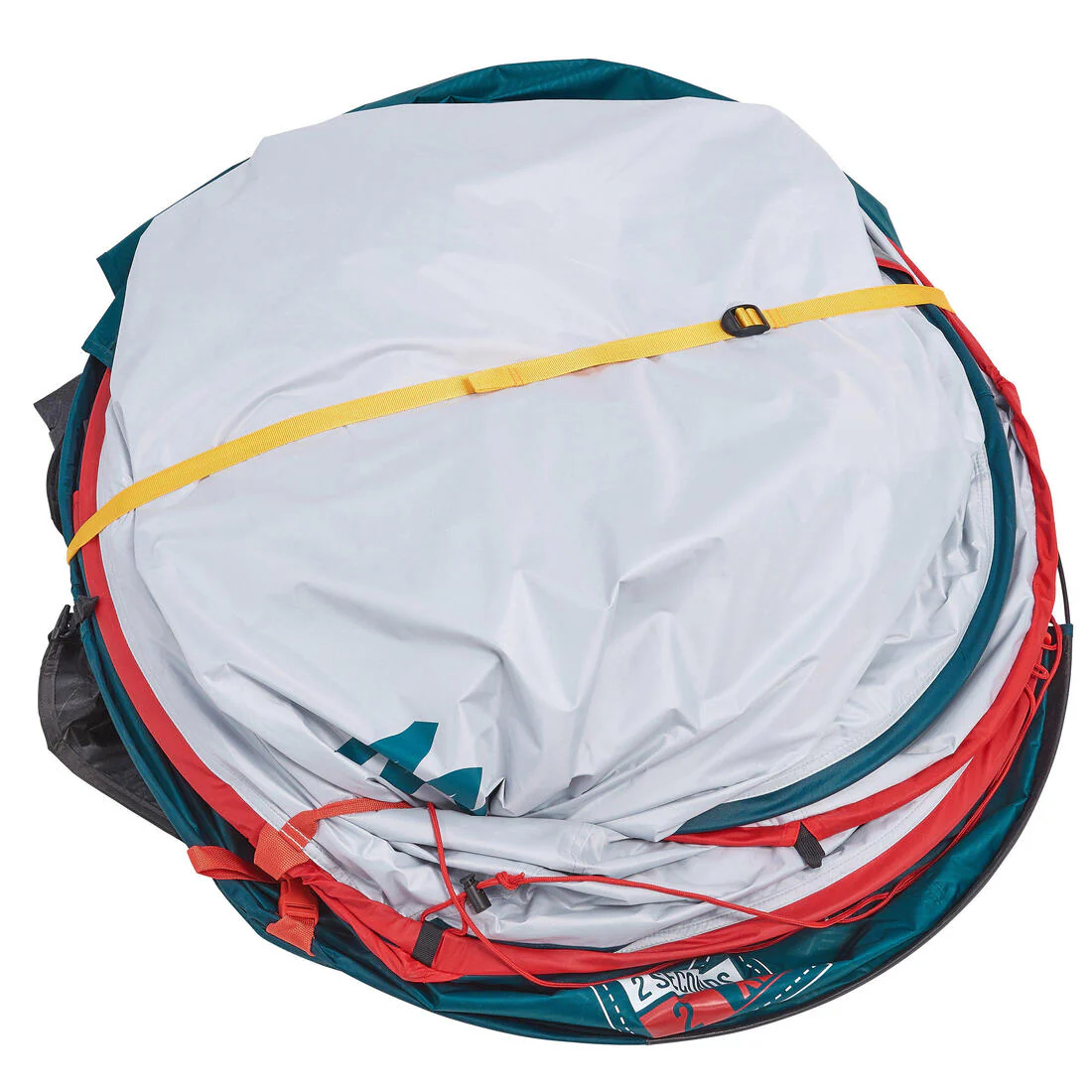 Camping tent - 2 SECONDS XL - 2-person - Fresh & Black - Image 21