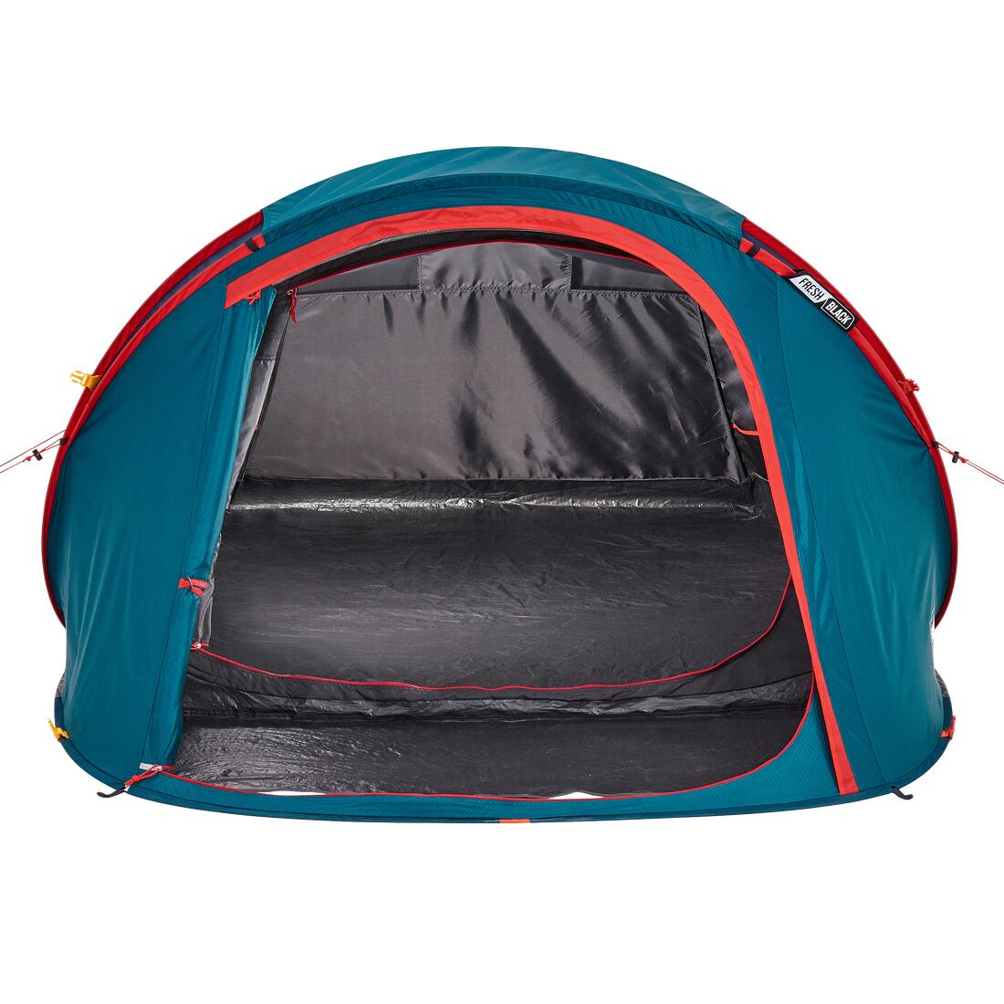 Camping tent - 2 SECONDS XL - 2-person - Fresh & Black - Image 4