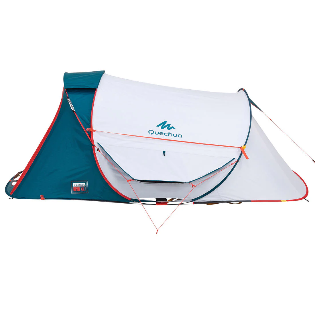 Camping tent - 2 SECONDS XL - 2-person - Fresh & Black - Image 5