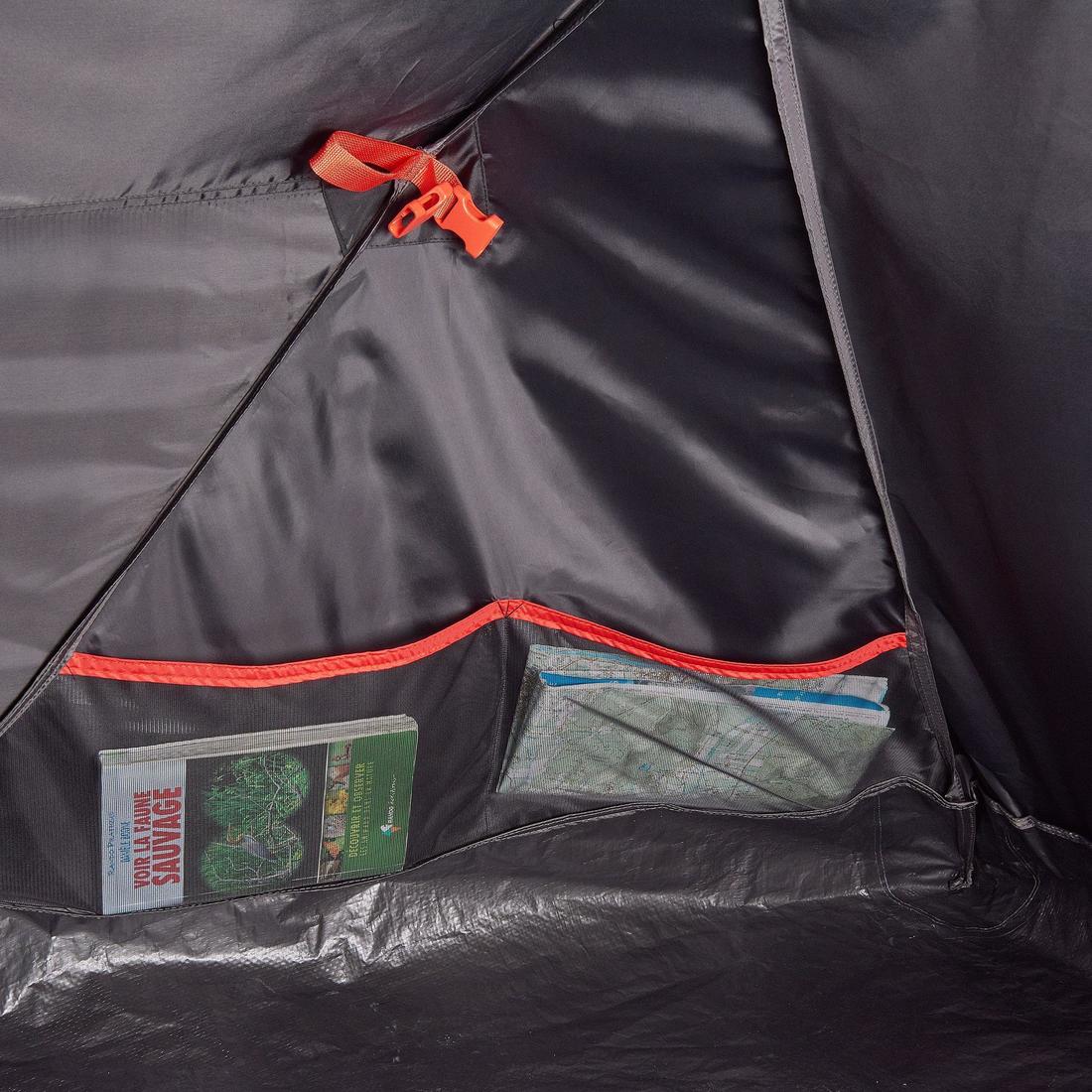 Camping tent - 2 SECONDS XL - 3-person - Fresh & Black - Image 13