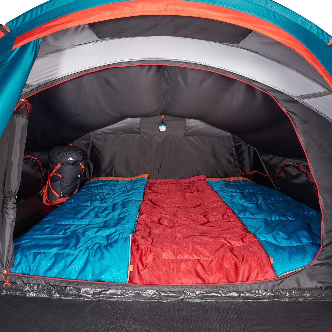 Camping tent - 2 SECONDS XL - 3-person - Fresh & Black - Image 15