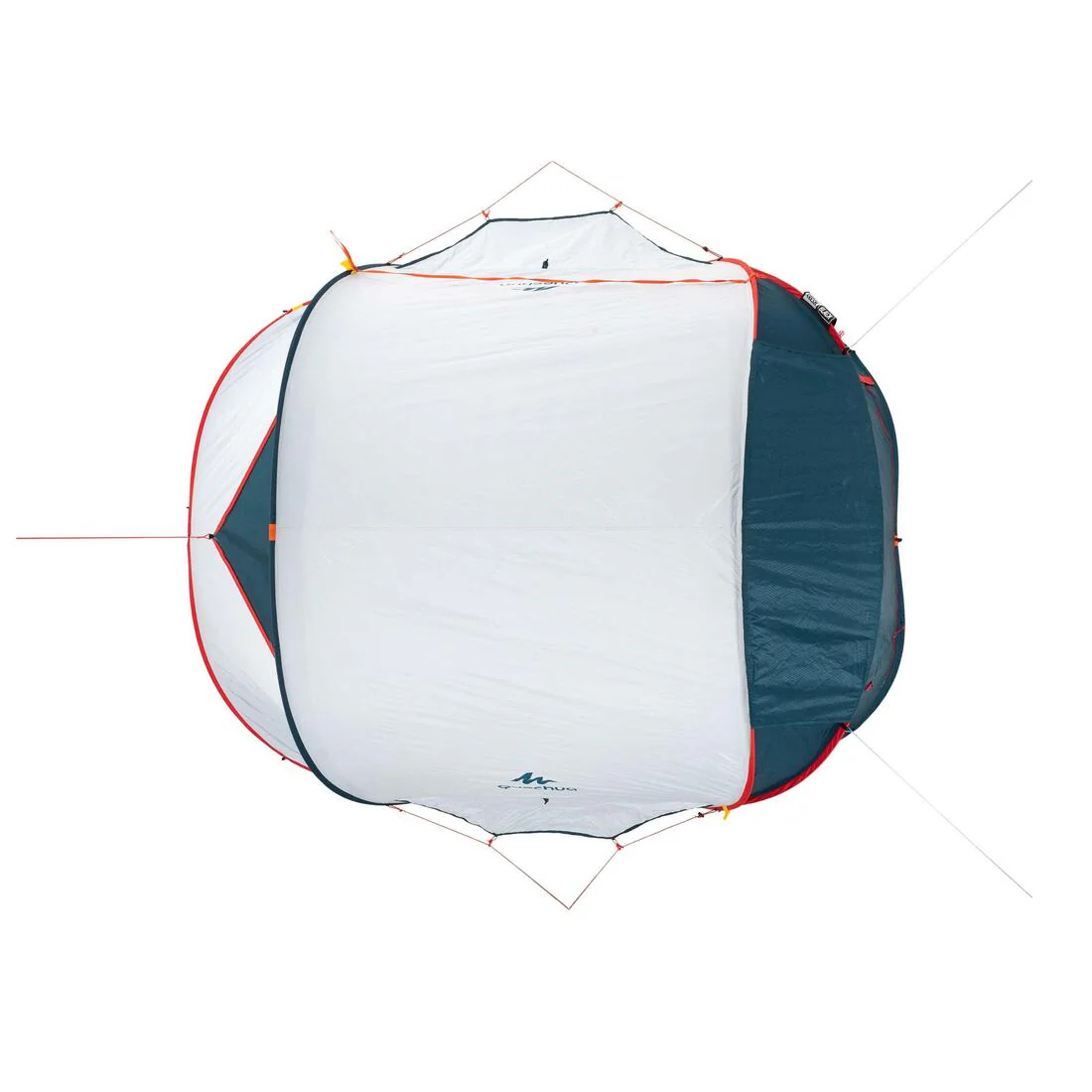 Camping tent - 2 SECONDS XL - 3-person - Fresh & Black - Image 16