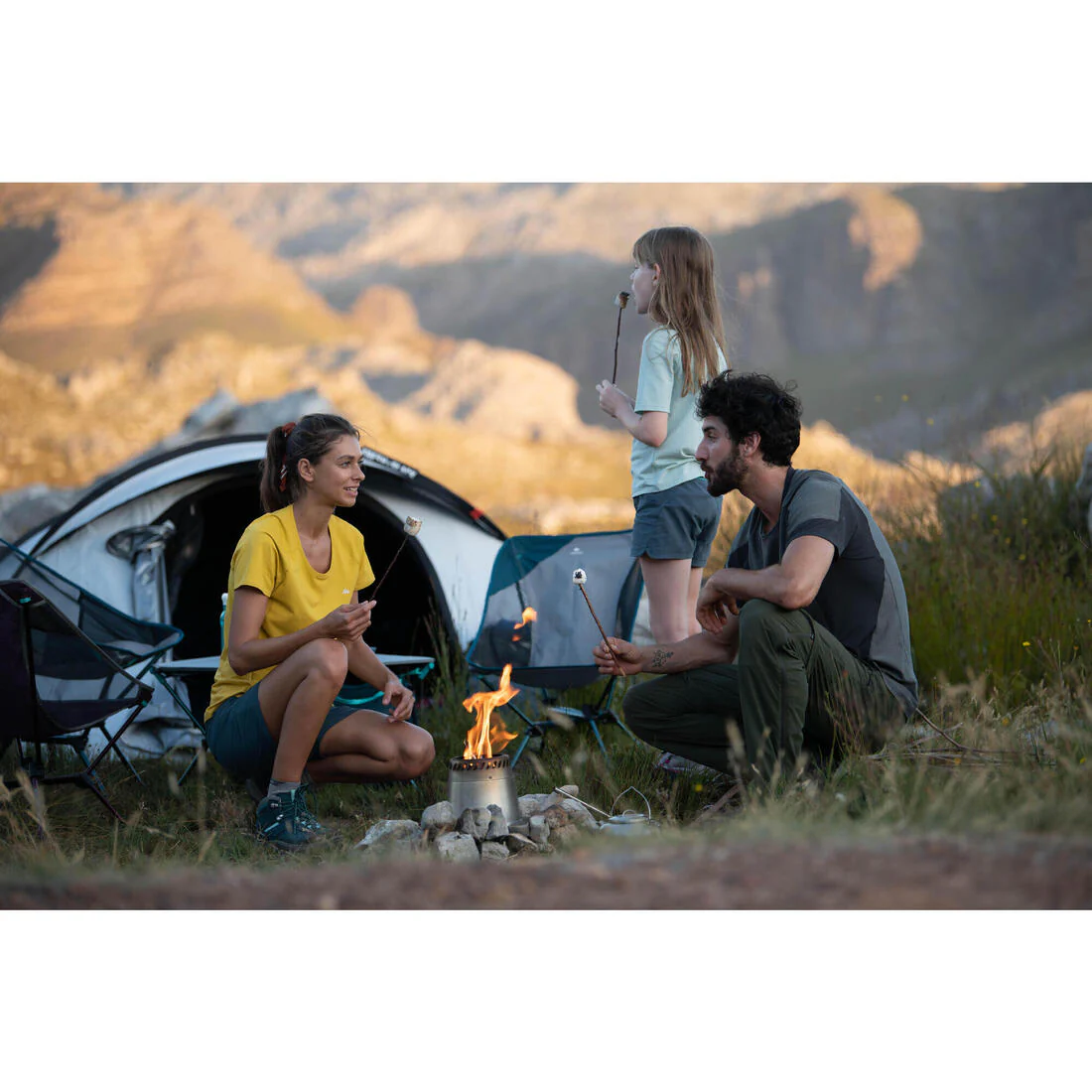 Camping tent - 2 SECONDS XL - 3-person - Fresh & Black - Image 27