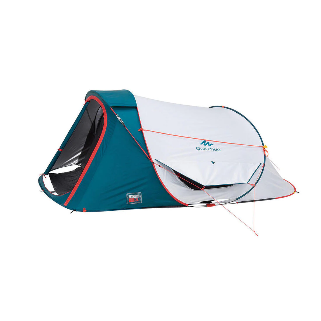 Camping tent - 2 SECONDS XL - 3-person - Fresh & Black - Image 32