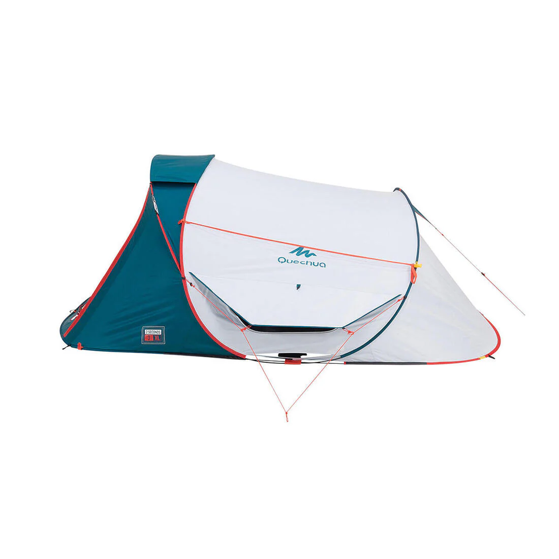 Camping tent - 2 SECONDS XL - 3-person - Fresh & Black - Image 34