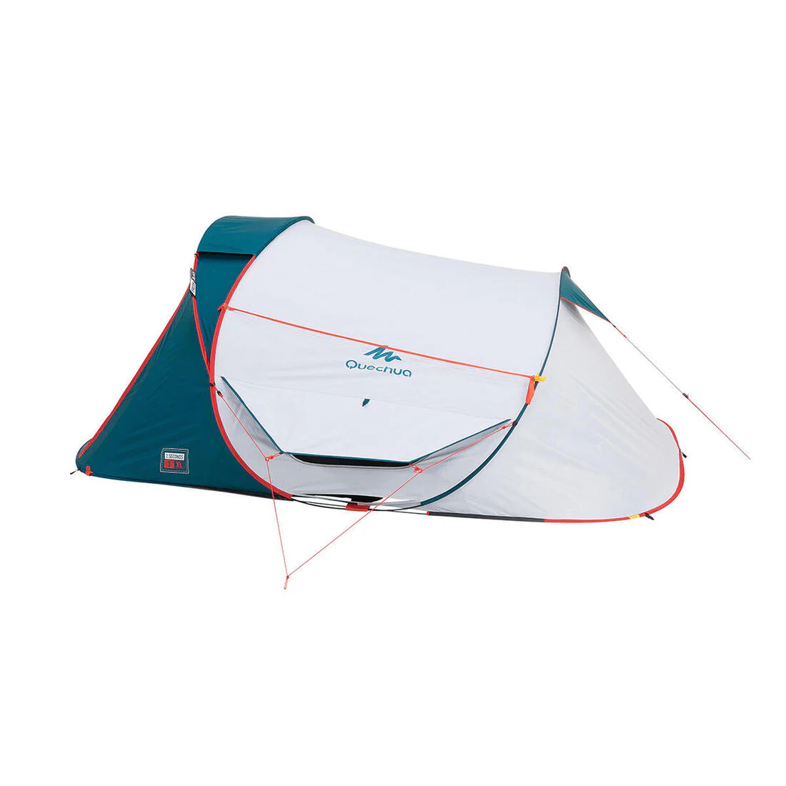 Camping tent - 2 SECONDS XL - 3-person - Fresh & Black - Image 35