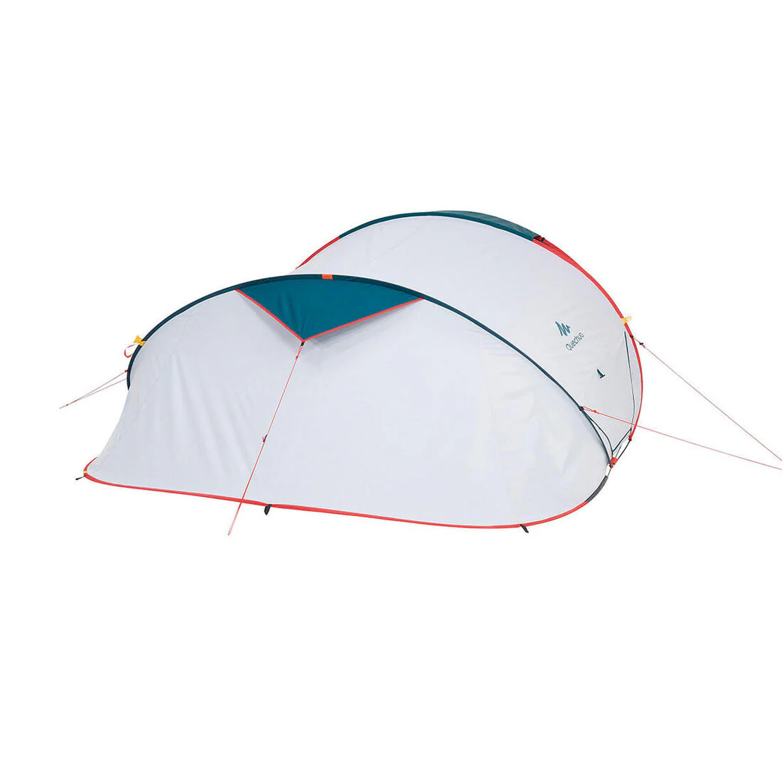 Camping tent - 2 SECONDS XL - 3-person - Fresh & Black - Image 45