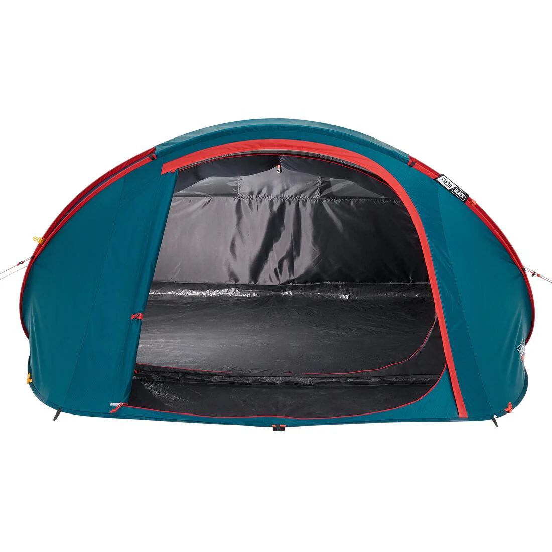Camping tent - 2 SECONDS XL - 3-person - Fresh & Black - Image 6