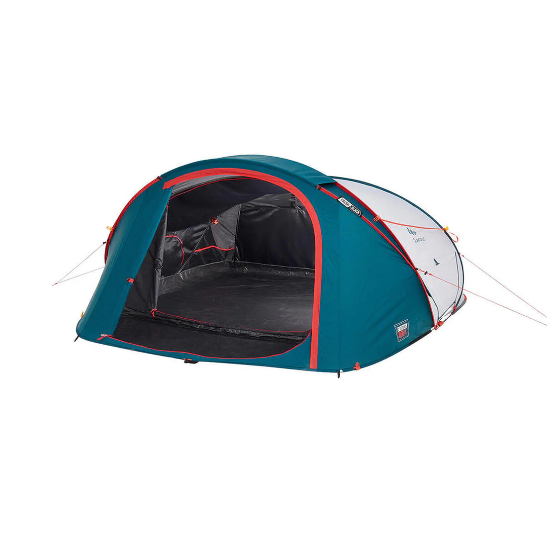 Camping tent - 2 SECONDS XL - 3-person - Fresh & Black - Image 61