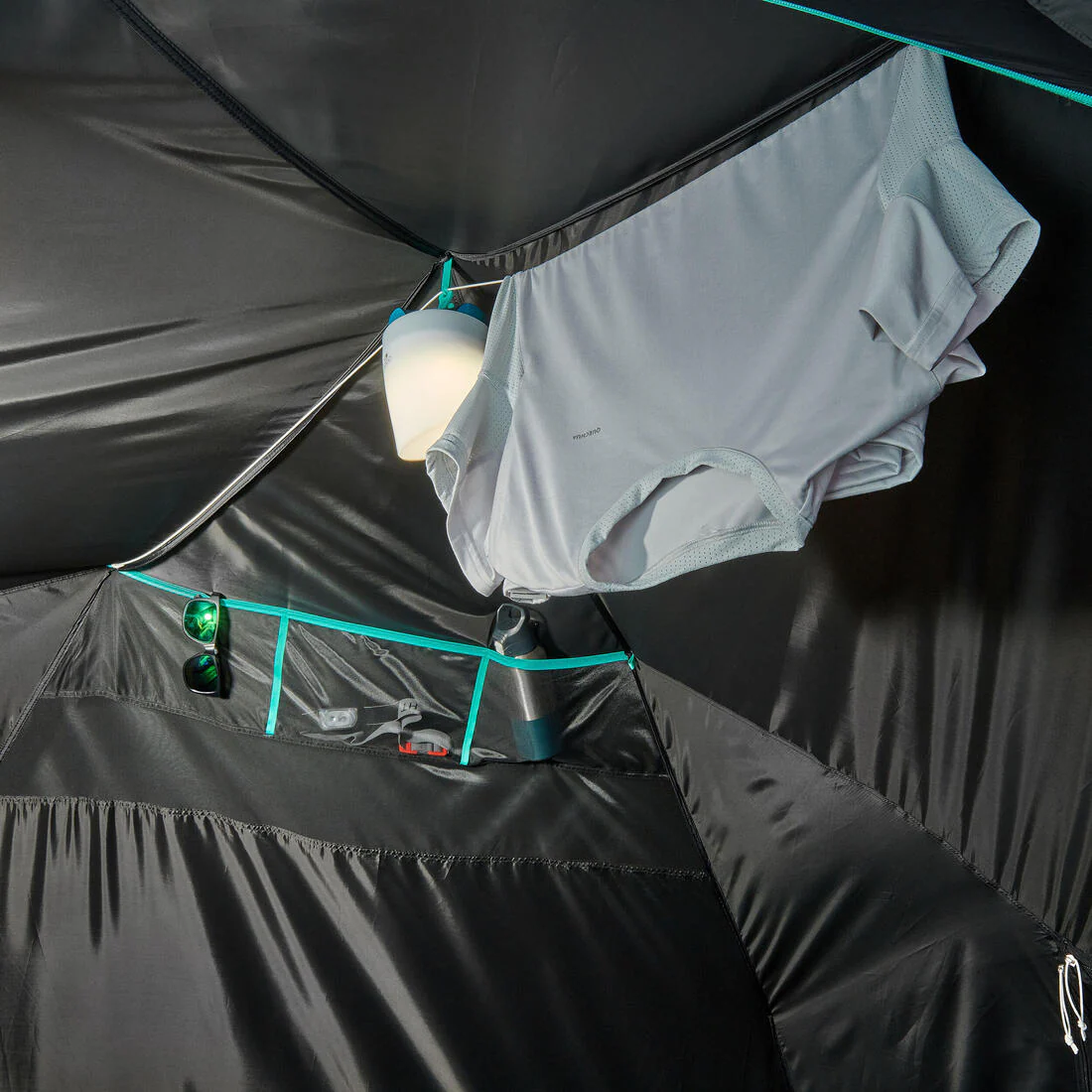 Camping tent - MH100 XL Fresh & Black - 3 person - Image 16