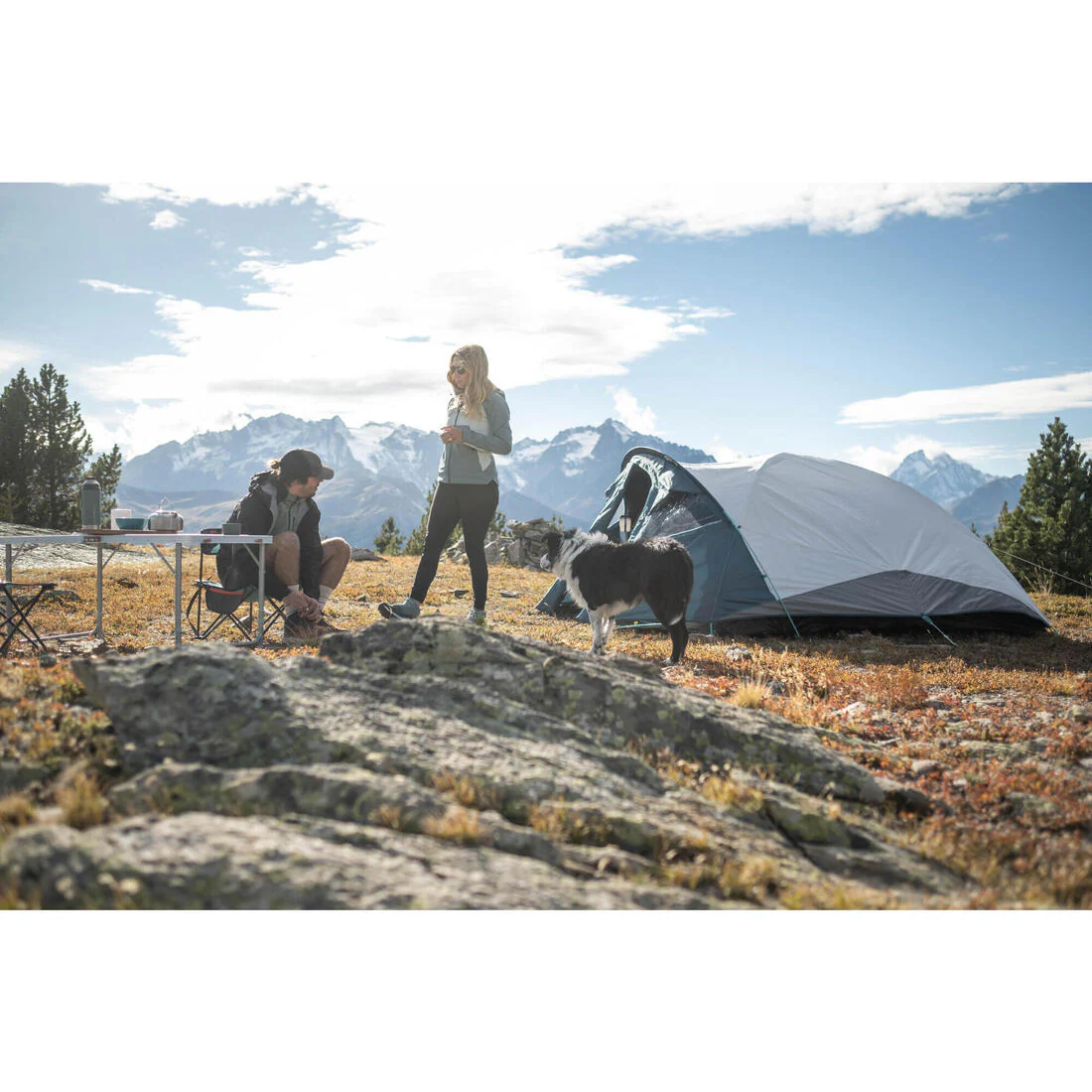 Camping tent - MH100 XL Fresh & Black - 3 person - Image 25