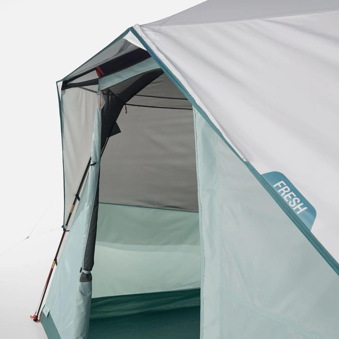 Camping tent with poles - Arpenaz 6 ULTRAFRESH - 6 Person - Image 14